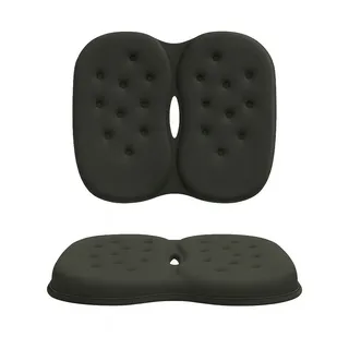 Lorey Medtec Sitzkissen Komfort-Sitzauflage mit Gel & PU-Schaum – ergonomisch & atmungsaktiv