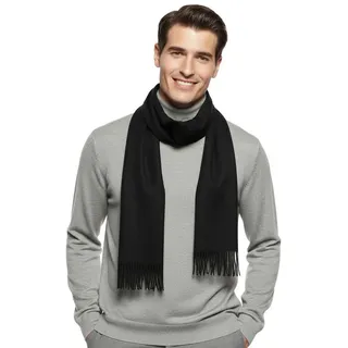 Moschen-Bayern Kaschmirschal Kaschmirschal Damenschal Herrenschal Schal Kaschmir Cashmere Wollschal schwarz