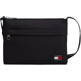 Tommy Jeans Herren Crossbody Bag Tasche Daily Ripstop mit Außentasche, Schwarz (Black), Einheitsgröße