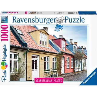 Ravensburger Häuser in Aarhus- Dänemark (1000 Teile)