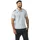 Poloshirt Herren grau melange/schwarz XXS