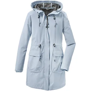 G.I.G.A. DX Damen Casual Softshell Parka mit Kapuze - GS 99 WMN SFTSHLL PRK, hellblau, 36,