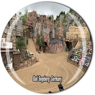 Bad Segeberg Deutschland Kühlschrankmagnet Kristall Touristen Souvenir Geschenkkollektion Kühlschrank Magnet Aufkleber
