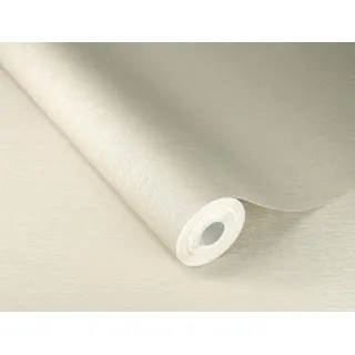 Rasch Textil Vliestapete Uni Sky Lounge 10,05 x 0,53 m 300 g beige 608656