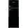 15634 S Retro-Kühl-Gefrierkombination (206 l, 1440 mm hoch, Schwarz)