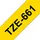 TZE-661 36mm schwarz auf gelb