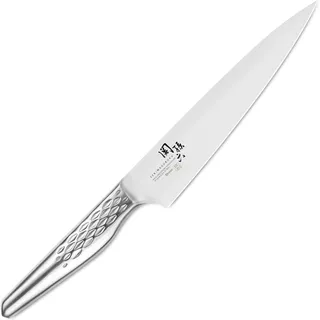 KAI Seki Magoroku Shoso Officemesser 9 cm Edelstahl Silber/Weiß