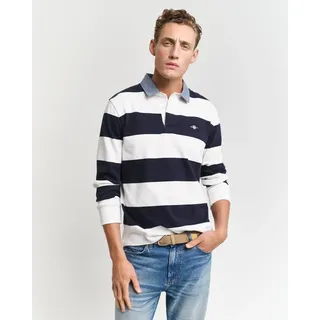 GANT REG CHAMBRAY STRIPE HEAVY RUGGER weiß 4XL