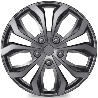 TangMiGe Universal Radkappen für 17 Zoll Räder, 17" Radzierblenden 4er Set, Radblenden (Grau, 17 Zoll)