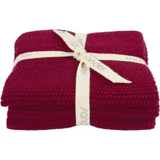Sander Spültuch, Wischtuch Allstars - 3er Pack - 25 x 25cm (Fb. 01 - Rot)