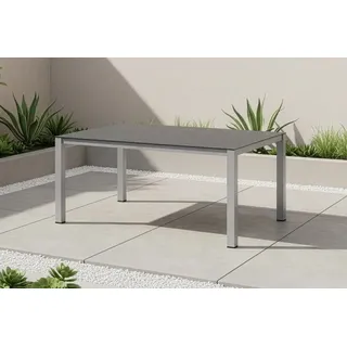 OUTFLEXX Gartentisch silberfarben