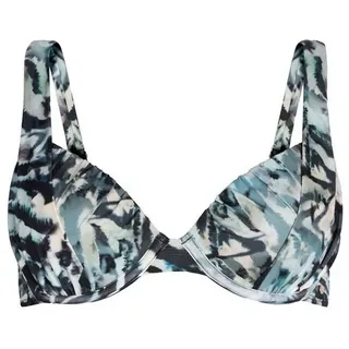 Mint Velvet Bügel-Bikini-Top Mint Velvet One-Shoulder-Bikinioberteil, wattiert (1-St) bunt 70