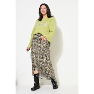Studio Untold Schlupfrock Damen A-Line Grafischer Print Grün 46/48