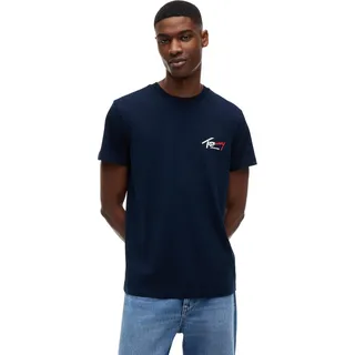 Tommy Hilfiger TJM SLIM FIT SIGN CHEST blau 3XL