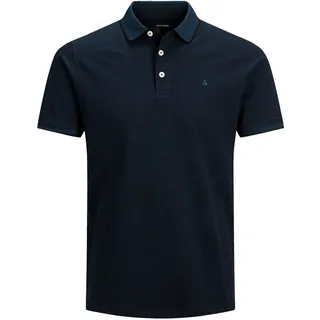 JACK & JONES Paulos Kurzarm-poloshirt bleu foncé 4XL