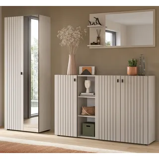 inn.furn Garderobenschrank Loreno 230 x 192 cm Kaschmir