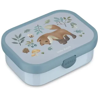 Mepal Campus Brotdose mit Bento-Einsatz und Gabel 750 ml Forest Friends