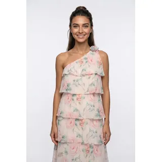 Vero Moda Maxikleid Blumen Rosa 34