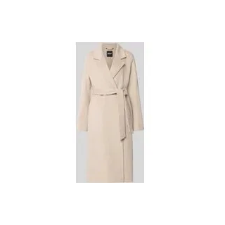 Regular Fit Mantel aus Woll-Mix Modell 'Cotaz2_DF', Sand, 40