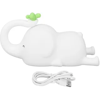 Elefanten-usb-nachtlicht – Silikon – Touchscreen – Rgb-farbwechsel – Led-timer – Hotel/büro – Kinder – Sorandy
