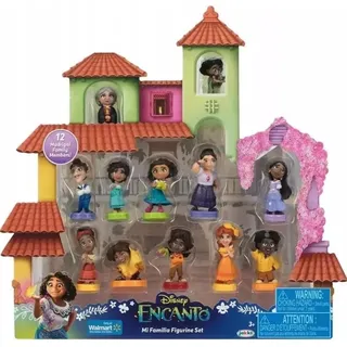Disney Encanto, Familien-Set mit 12 Minifiguren, Mirabel und Augustin Madrigal, Filmfiguren, Geschenkidee