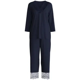 CALIDA Elegant Dreams Pyjama Blau 44-46