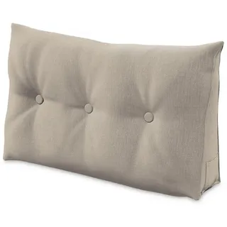 eloneo Rückenkissen Keilkissen 100 x 50 cm Beige