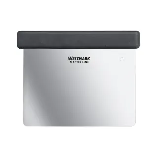 Westmark Teigschaber Master Line schwarz, silber 13,0 cm