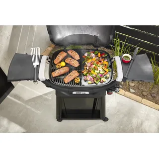 Weber Grillplatte einseitig B28 x H1 x T41 cm Gusseisen schwarz