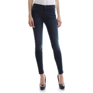 Diesel Damen Slim Slim Jeans 0681G L.32 00SXJN, Gr. W36 (Herstellergröße: 26), Blau (001) - 36W / 32L
