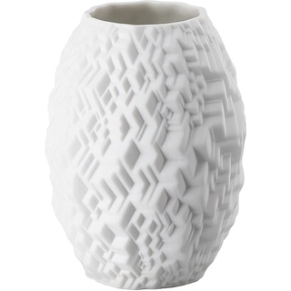 Phi City Weiß matt Vase 10 cm