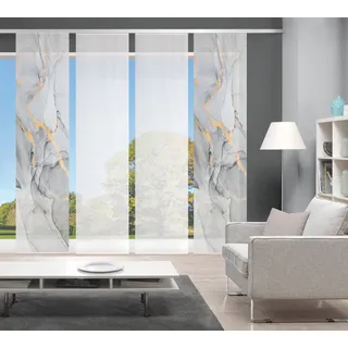 VISION S MARMOSA, halbtransparent, Höhe 260 cm, grau