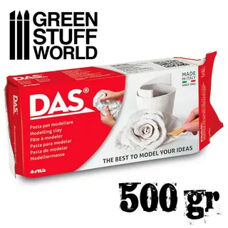 Das Modelliermasse 500 g weiß