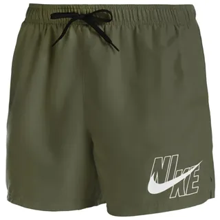 Nike Badeshorts 5" Volley Shorts in Oliv | Gr.: S