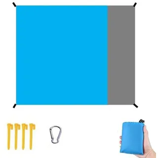 Picknickdecke - 200 x 210 cm - Mini-Picknickdecke - Stranddecke - Outdoor-Teppich - Campingdecke - Garten-Strandmatte - Faltbare Campingdecke - Pic...