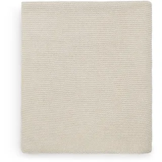 jollein Kinderdecke Basic Knit 75x100cm - Nougat