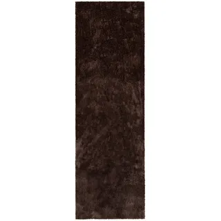 Teppich BRUNO BANANI "Dana Teppich, besonders weich und kuschelig, Kundenliebling" Gr. 11, braun, B:67cm H:30mm L:250cm, Kunstfaser, Teppiche, Teppich, uni, Mikrofaser Teppiche, Wohnzimmer, Schlafzimmer, Esszimmer, Topseller