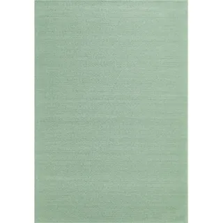 Novel Outdoorteppich Amalfi, Hellgrün, Textil, Uni, rechteckig, 80x150 cm, Oeko-Tex® Standard 100, für Fußbodenheizung geeignet, in verschiedenen Größen erhältlich, Teppiche & Böden, Teppiche, Outdoorteppiche