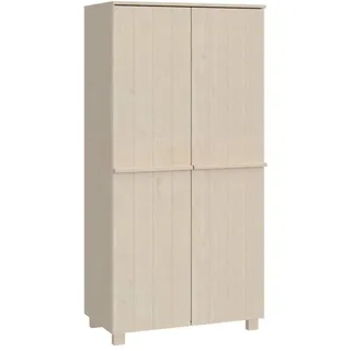 vidaXL Kleiderschrank Hamar 89 x 180 x 50 cm Honigbraun