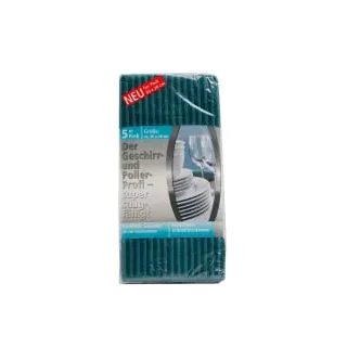 Gözze Polier- und Gerschirrtücher, 30 x 30 cm 60013-54-3030 , 1 Packung = 5 Stück, petrol