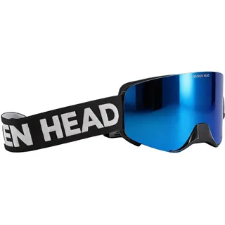 Broken Head Motocross-Brille Magnetic-Struggler Blau Verspiegelt