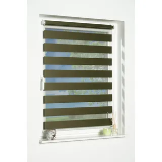 K-HOME Doppelrollo Andorra 60 x 150 cm grün