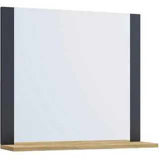VCM Badspiegel Wandspiegel Bad Ablage Lendas 55x60 cm