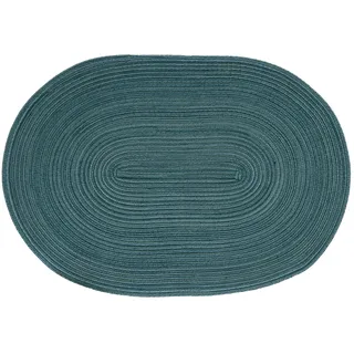 Tischset SAMBA oval (BL 48x33 cm) - grün - BL 48x33 cm