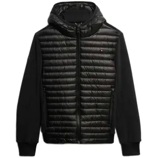 Superdry Storm Fleece Hybrid Jacke - Black - M