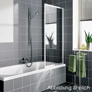 Kermi Vario 2000 Faltwand 1-flügelig V2FW10701412K 75,1-76,7x140cm, silber mattglanz, Kerolan Perl