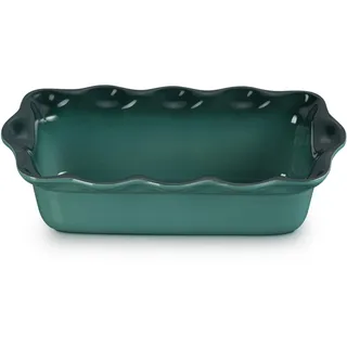 Le Creuset Heritage Kastenform aus Steingut, geriffelt, 22,9 cm, Artichaut