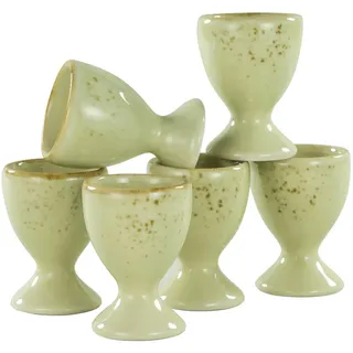CreaTable Nature Collection Earth Eierbecher 6-tlg Steinzeug
