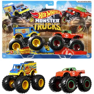 Hot Wheels Monster Trucks 2er Pack 1:64