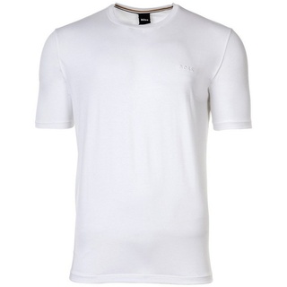 BOSS T-Shirt Herren T-Shirt - Rundhals, Mix & Match, Baumwoll weiß S